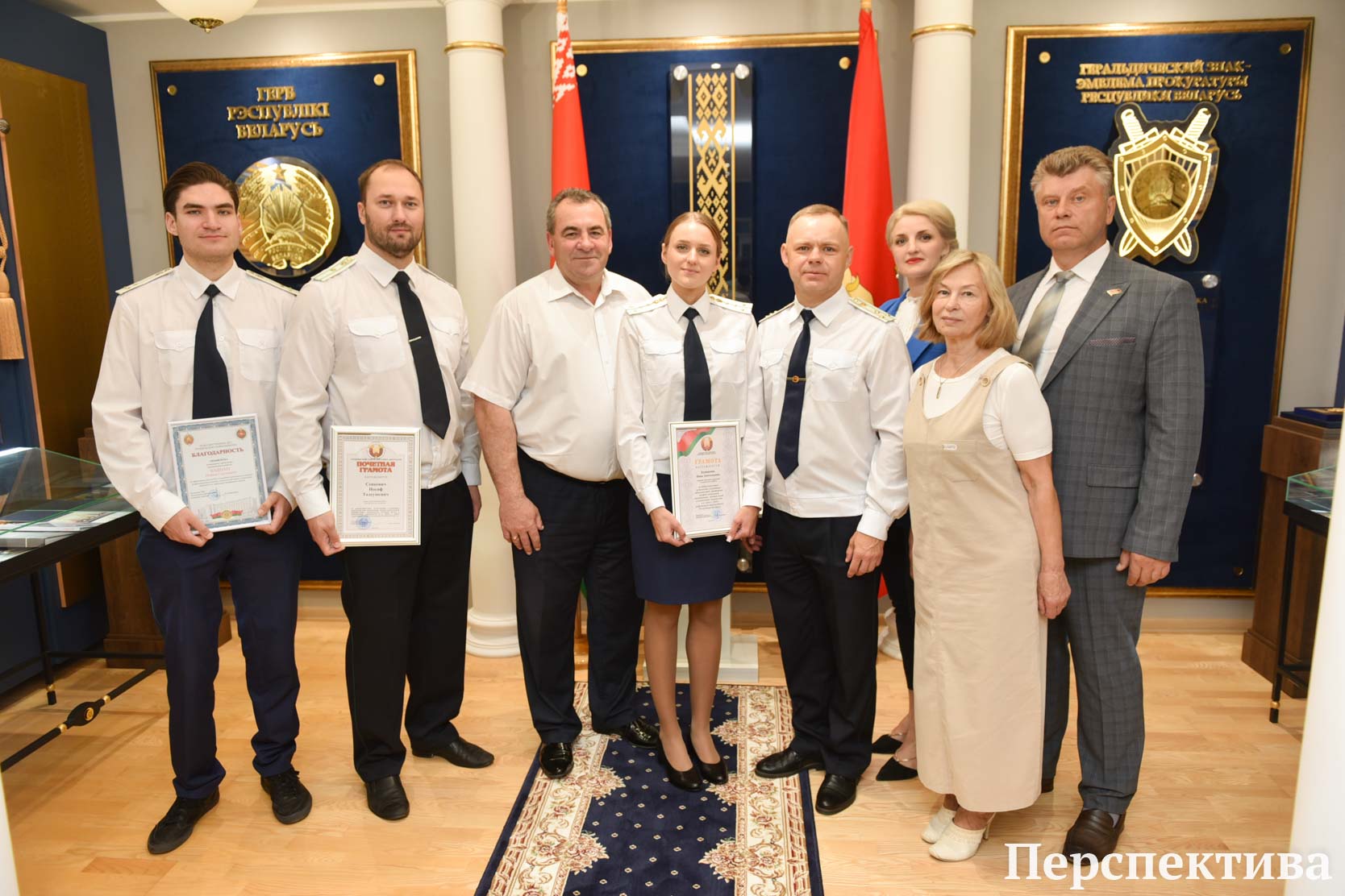 Руководство Гродненского района поздравило сотрудников прокуратуры с профессиональным праздником