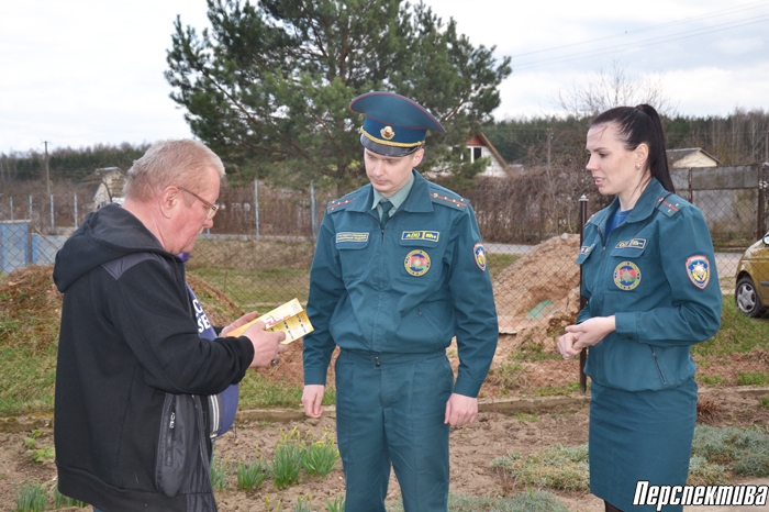 Работники Гроднеского РОЧС провели  плановый профилактический рейд по садоводческим товариществам Гродненского района