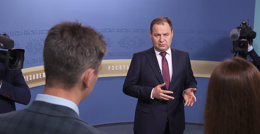 "Отсутствие эффекта от санкций" - Роман Головченко назвал главную контрсанкцию Беларуси