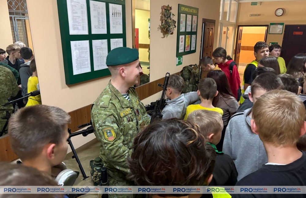 Учащиеся Поречской школы-интерната посетили пограничную комендатуру «Поречье»