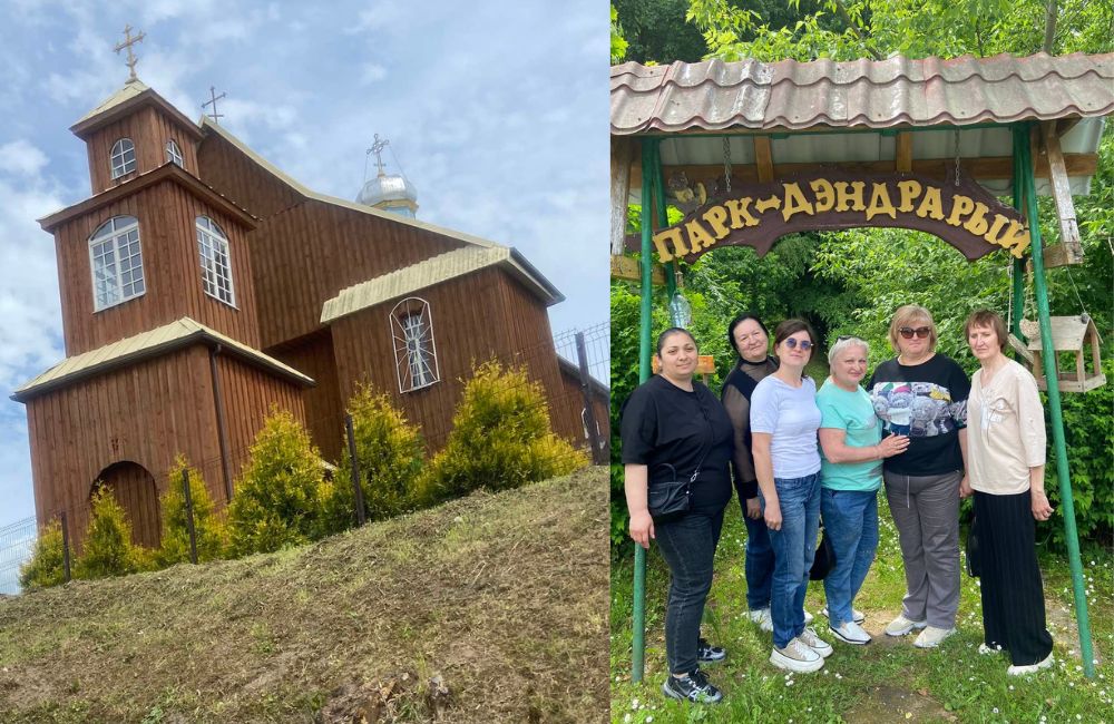 Деньщиковцы посмотрели сокровища Новогрудчины