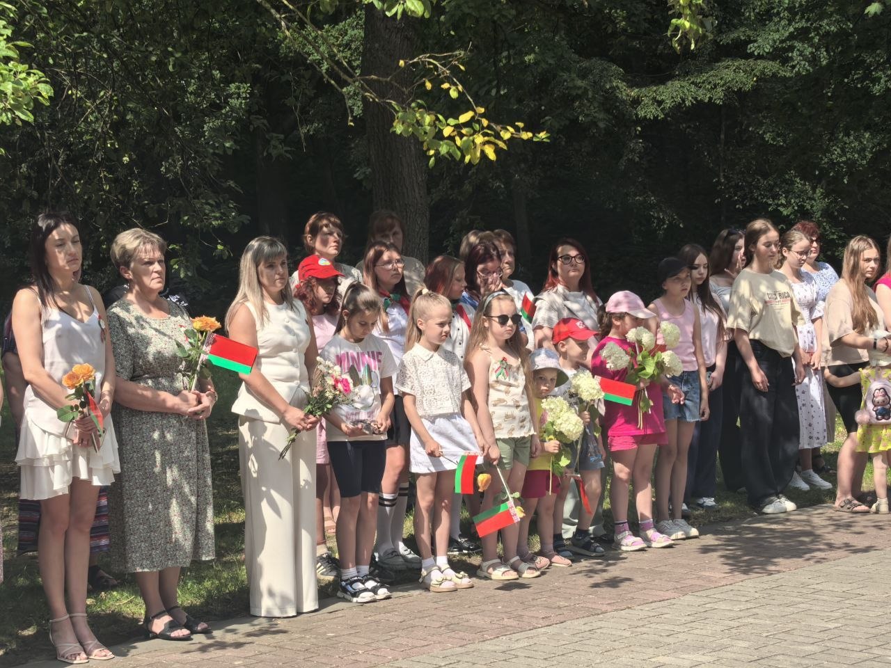 В агрогородке Свислочь почтили память героев-освободителей