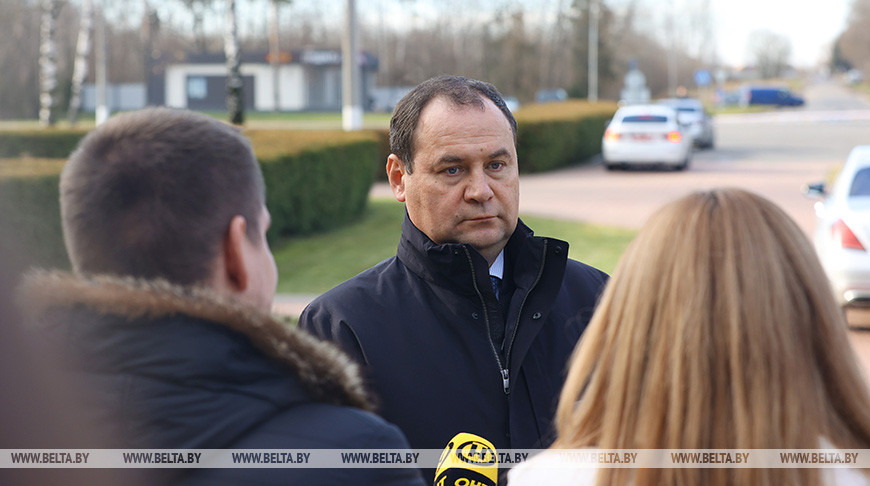 Роман Головченко: уборочная кампания в Беларуси завершается