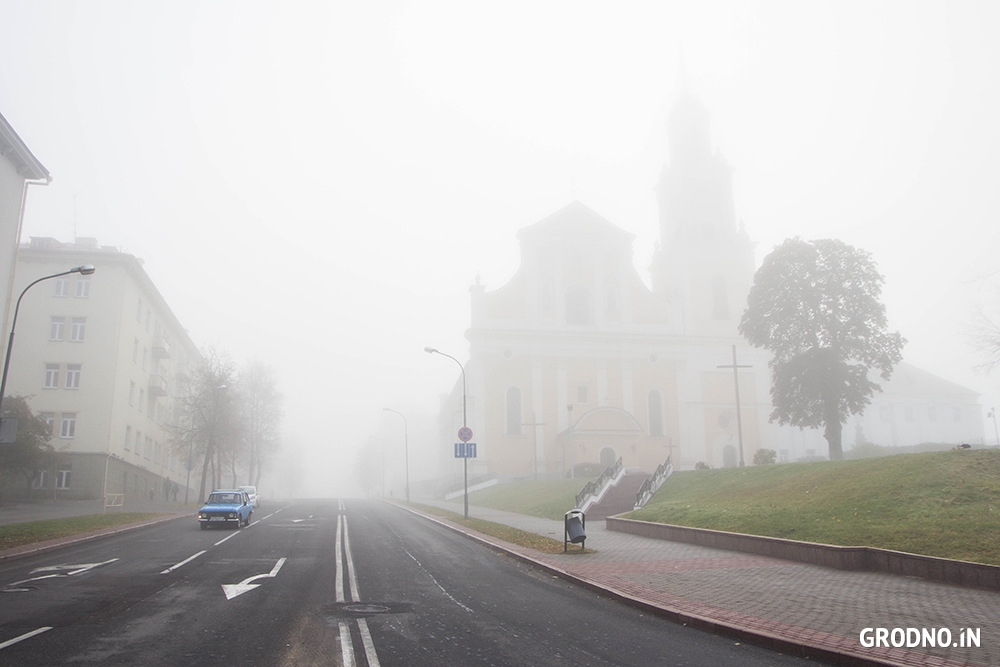 С начала месяца каждый день, за исключением 2 ноября, Гродненщина находится в тумане