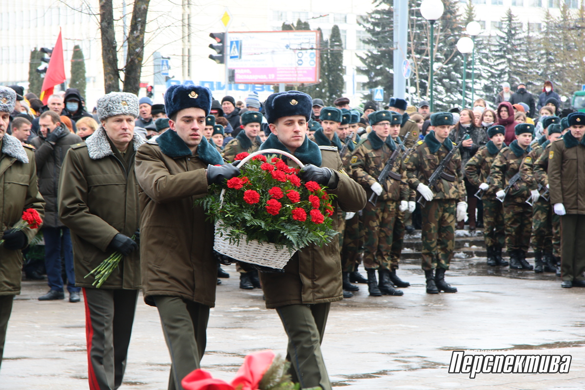 Митинг-реквием, посвященный 32-й годовщине вывода советских войск из Афганистана, прошел в Гродно