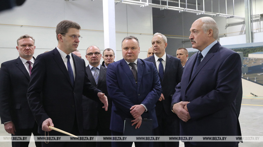 Александр Лукашенко посещает "Белгипс". Что известно об этом предприятии?