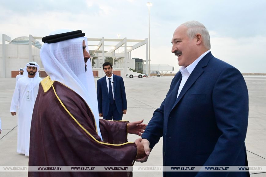 Лукашенко прибыл в ОАЭ