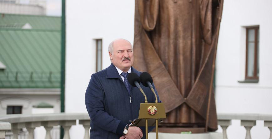 Александр Лукашенко на открытии памятника митрополиту Филарету: он был духовным отцом и совестью нации