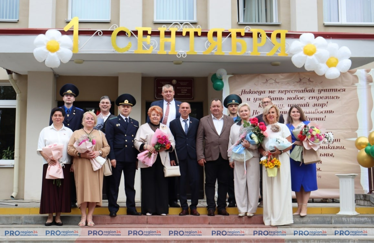 Первое сентября отпраздновали в Вертелишковской СШ