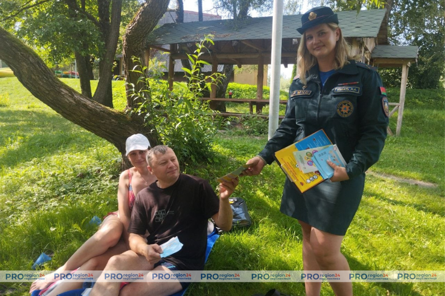 В жаркие дни в Гродненском районе работает «Водный патруль»