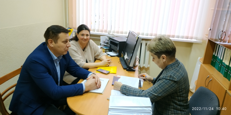 В Гродненском районе прошел профсоюзный прием