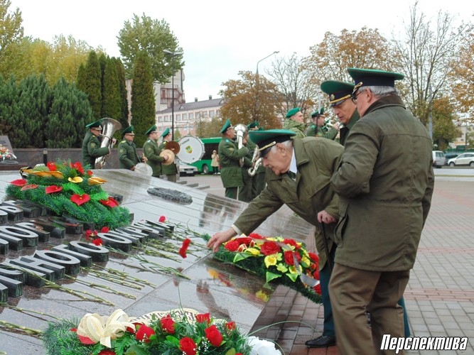 Гродненская пограничная группа отметила 74-ю годовщину со дня основания