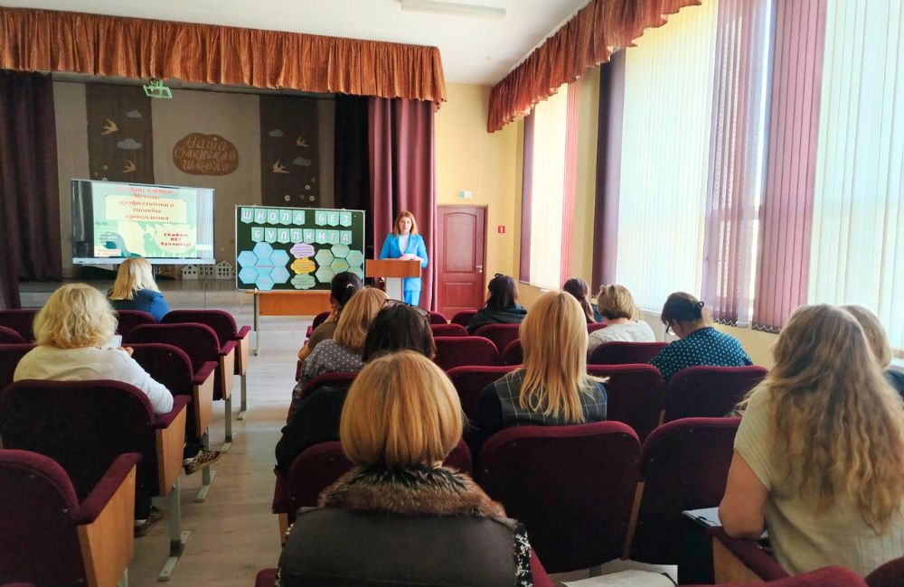 В Озерской школе прошел практикум для педагогов по профилактике буллинга