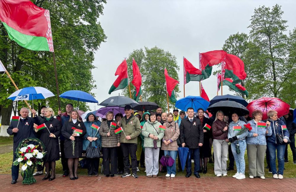 В деревне Партизанская почтили память жертв войны в преддверии Дня Победы