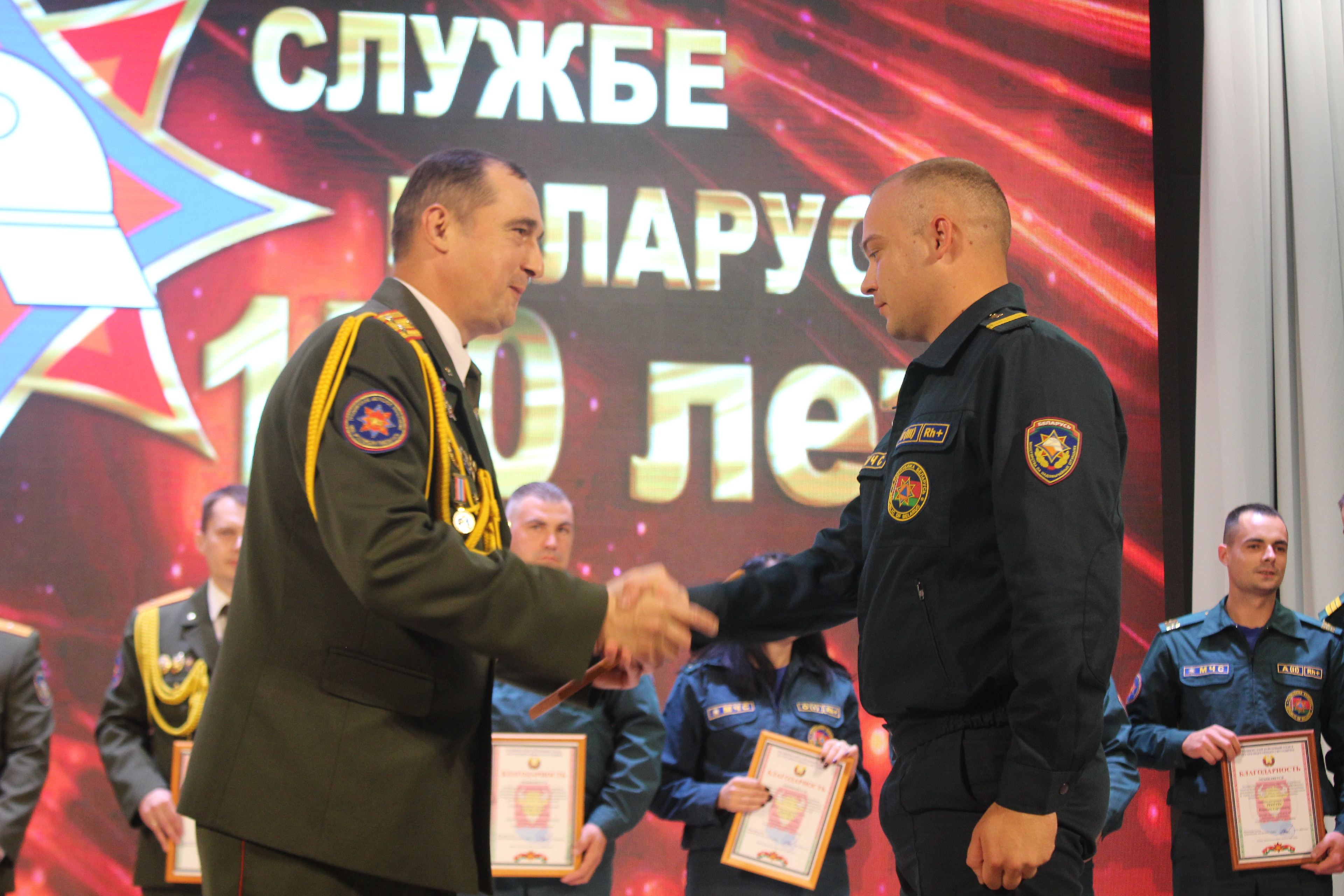Спасатели Гродненского района отметили профессиональный праздник