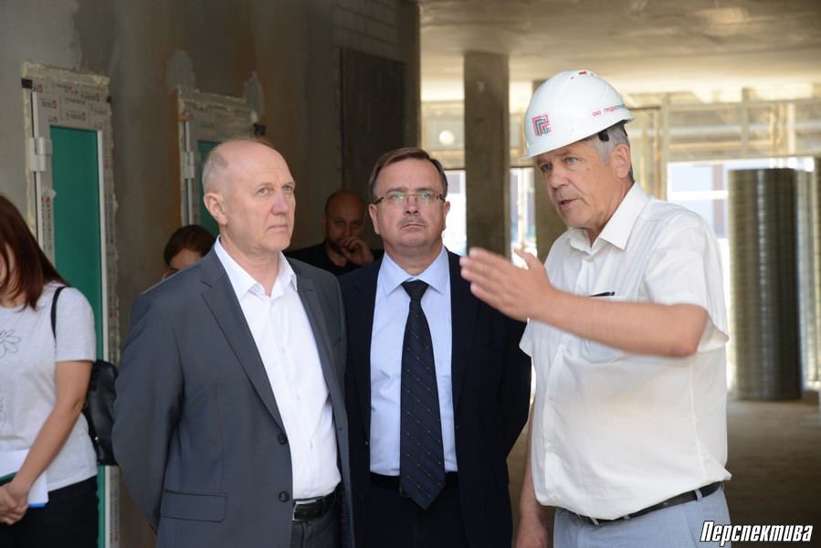 Реконструкция второй очереди научно-технологического парка Купаловского вуза вышла на завершающий этап