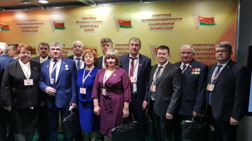 Фотофакт: Наши делегаты на VI Всебелорусском народном собрании