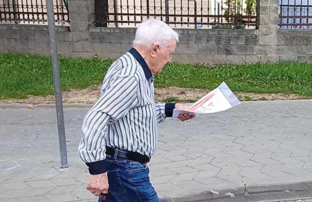 Столетний ветеран ВОВ поучаствовал в Кубке Беларуси по ориентированию