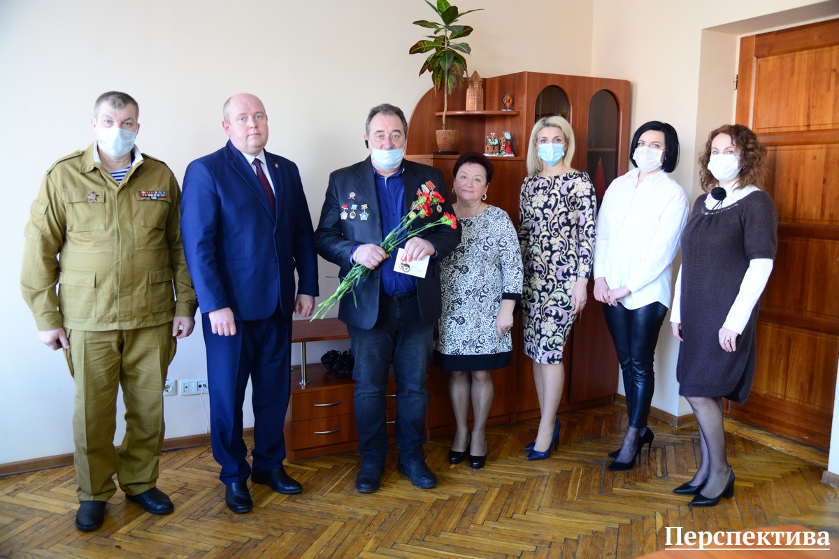 Воину-интернационалисту Игорю Гайсе из агрогородка Луцковляны вручили памятный знак «За участие в Панджшерской операции»