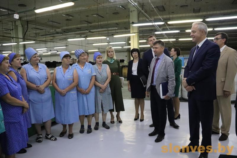 Глава Администрации Президента Республики Беларусь с рабочим визитом посетил Слонимщину