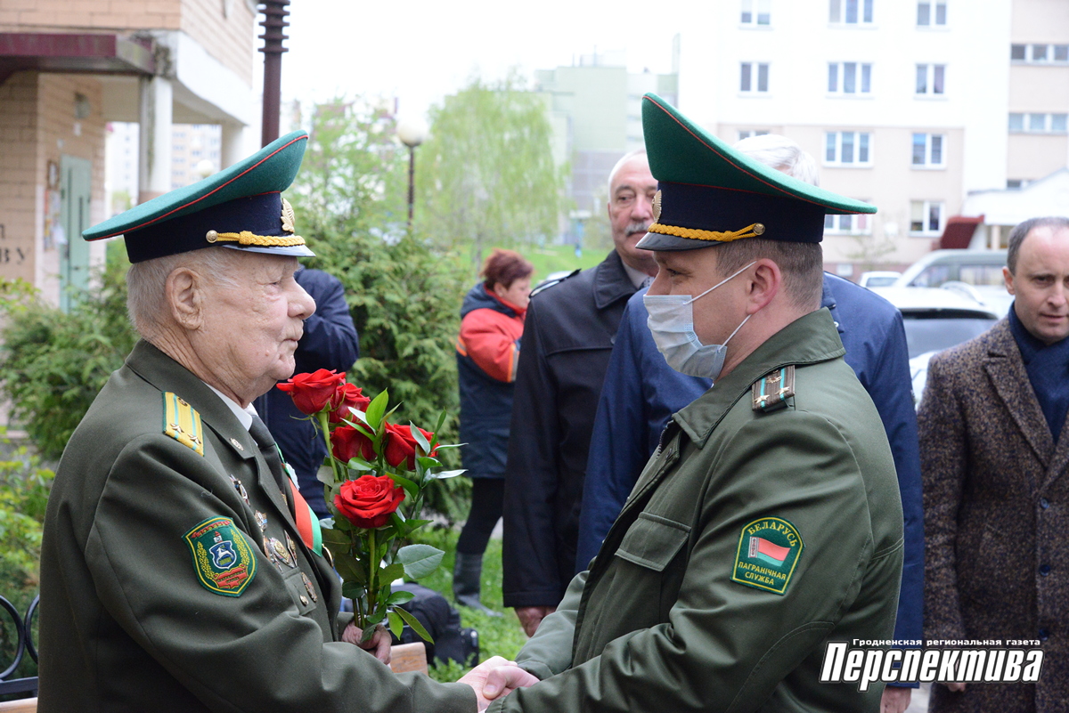 Громил бандеровцев: ветерана пограничных войск чествовали в Гродно