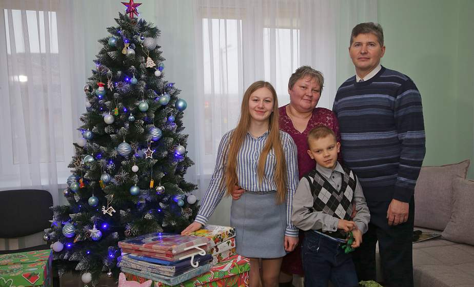 "Тут живет счастье". В Гродно в Ольшанке открыли новый детский дом семейного типа