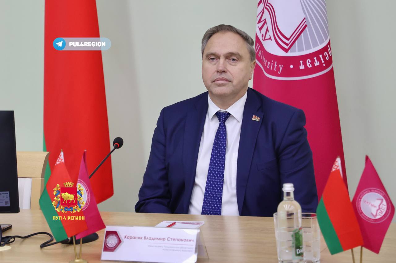 Владимир Караник провел встречу со студентами и преподавателями Гродненского медицинского университета