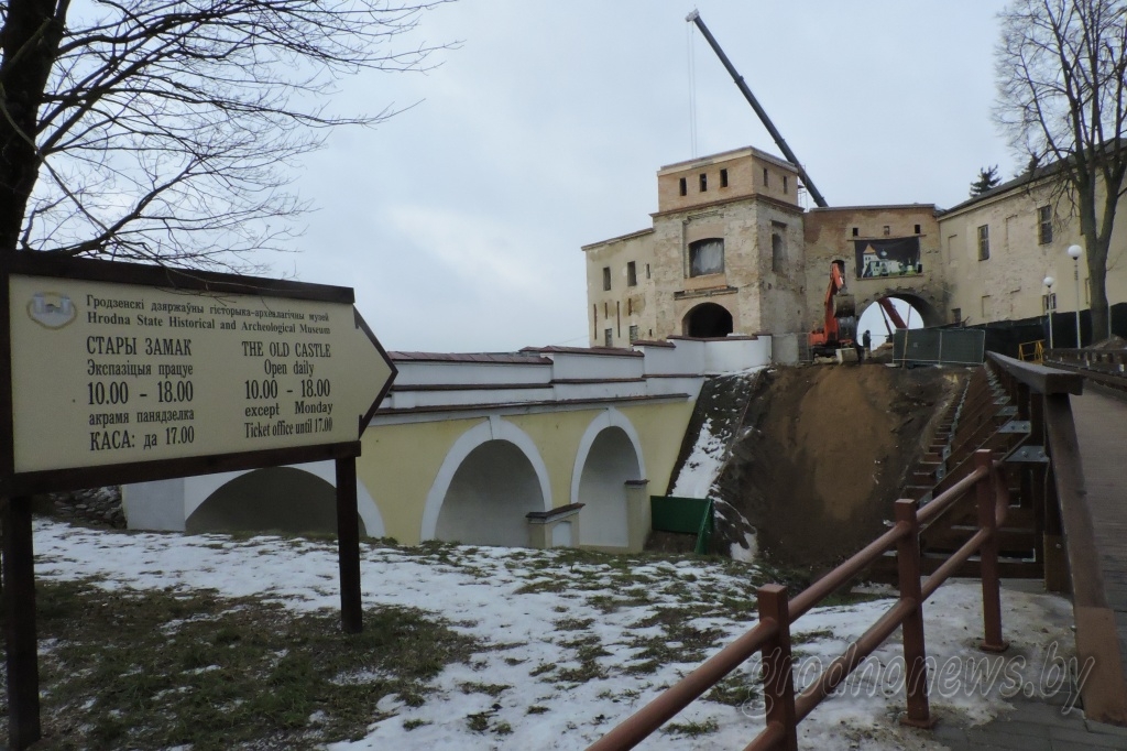 На Старом замке в Гродно завершаются масштабные раскопки, которые длились больше года