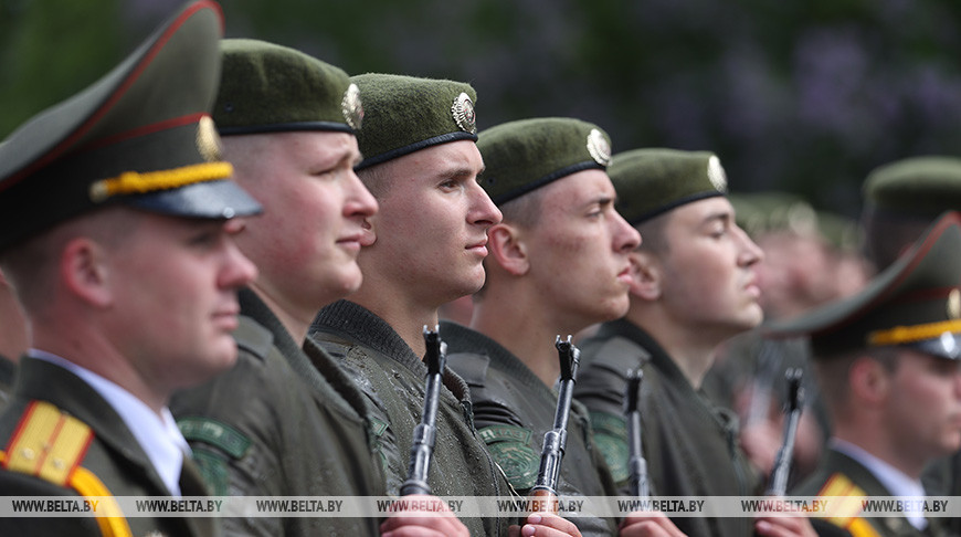 Поздравление Президента Беларуси с юбилеем 3-й отдельной Краснознаменной бригады специального назначения