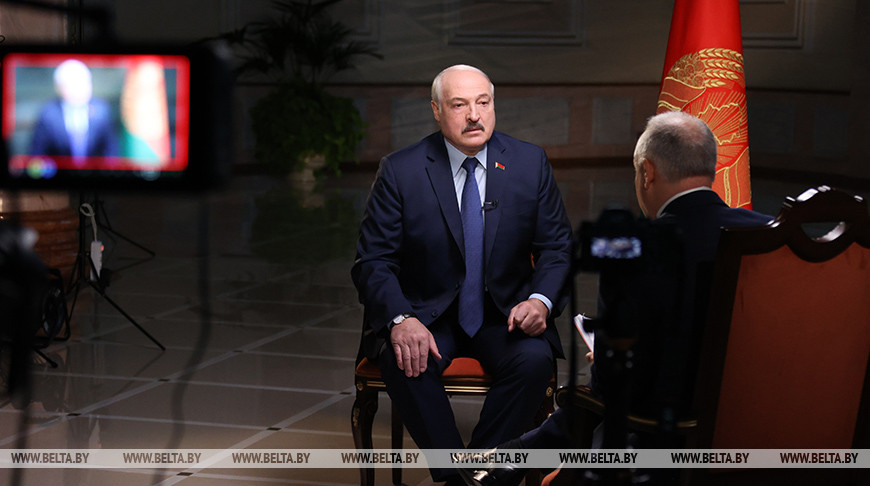 Александр Лукашенко дал интервью крупному западному СМИ