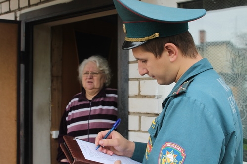 Сотрудники Гродненского РОЧС и прокуратуры Гродненского района проверили работу местных исполнительных органов