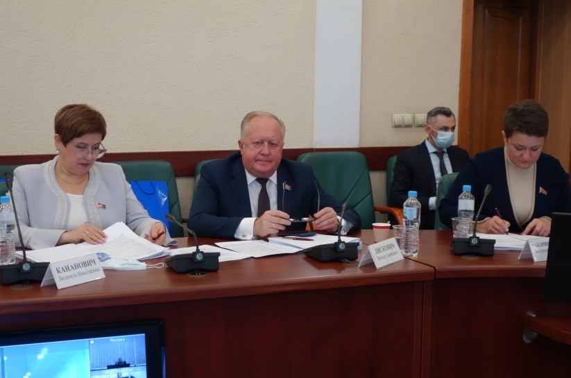 Член Президиума Совета Республики Виктор Лискович принял участие в заседании Комиссии ПС