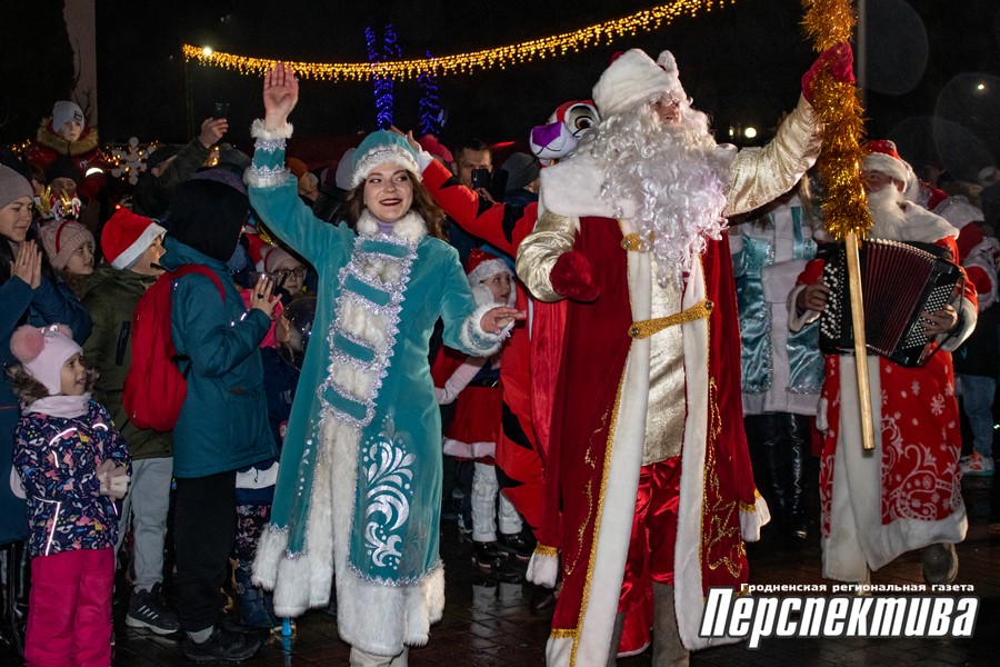 Уважаемые жители Гродненского района! С Новым годом!