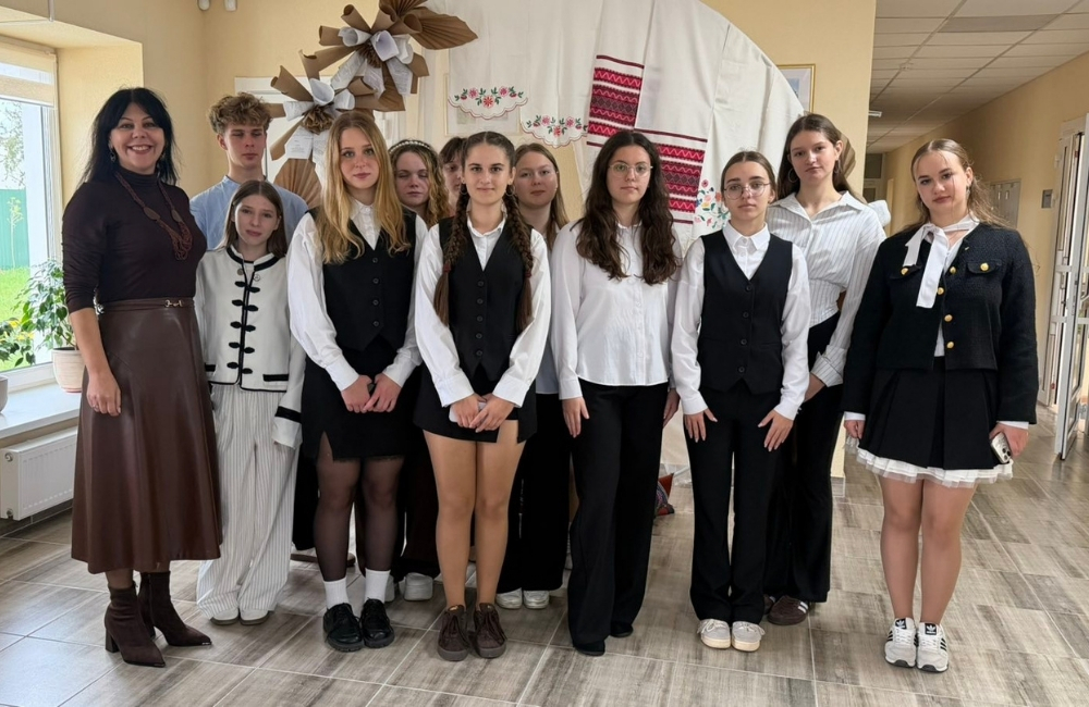 Школьники из Скиделя посетили ГУ «Гродненский районный территориальный центр социального обслуживания населения» в рамках «Дня с предприятием»