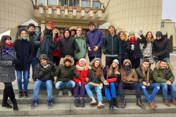 Студенческий международный форум собрал в ГрГУ имени Янки Купалы студентов из девяти стран