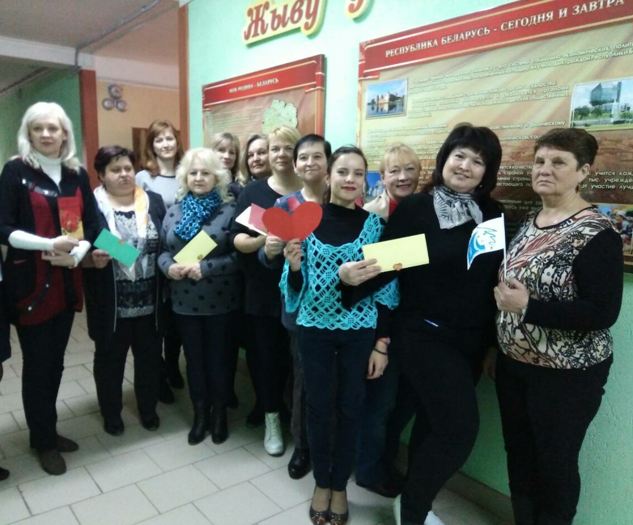 Гродненская районная организация  ОО «БСЖ»  включилась в акцию «Марафон поддержки», инициированной республиканским союзом женщин