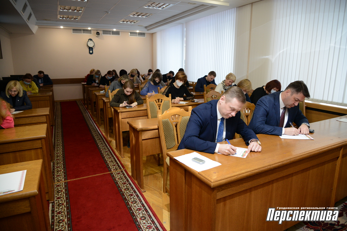 Абласную дыктоўку напярэдадні Міжнароднаго дня роднай мовы  напісалі супрацоўнікі Гродзенскага аблвыканкама
