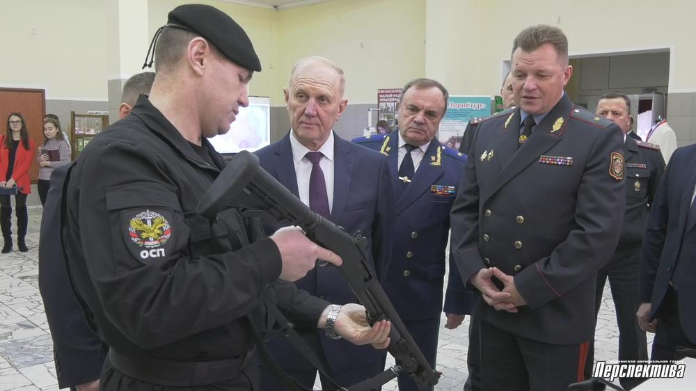 Видеоновость: в Мостах прошло областное собрание участковых инспекторов милиции