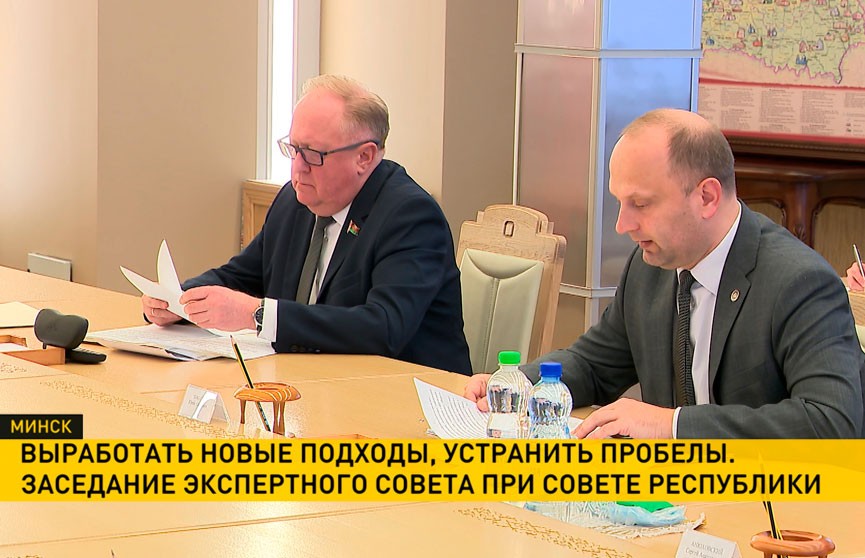 В Совете Республики прошло заседание экспертного совета