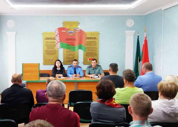 В Гродненском районе прошел единый день информирования населения