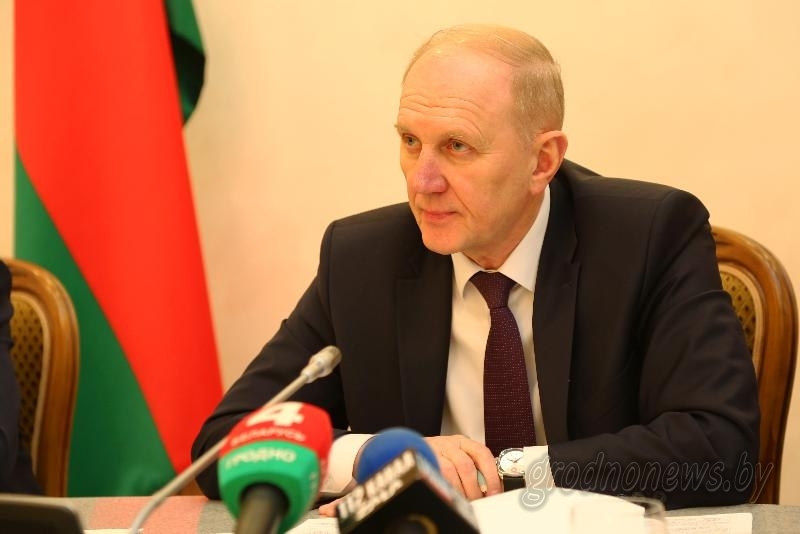 Владимир Кравцов: «2017 год для Гродненской области стал временем планомерного и стабильного развития»