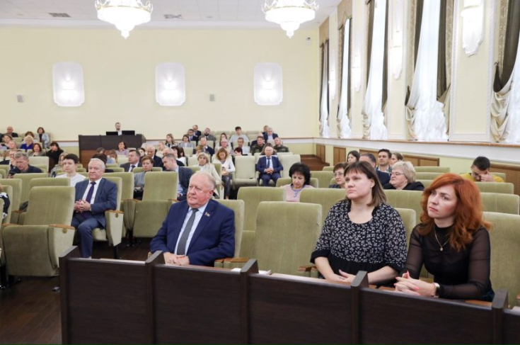 Виктор Лискович принял участие в заседании совета Гродненского государственного университета имени Янки Купалы