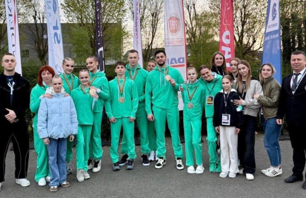 Белорусские акробаты выиграли три медали на этапе Кубка мира в Бельгии
