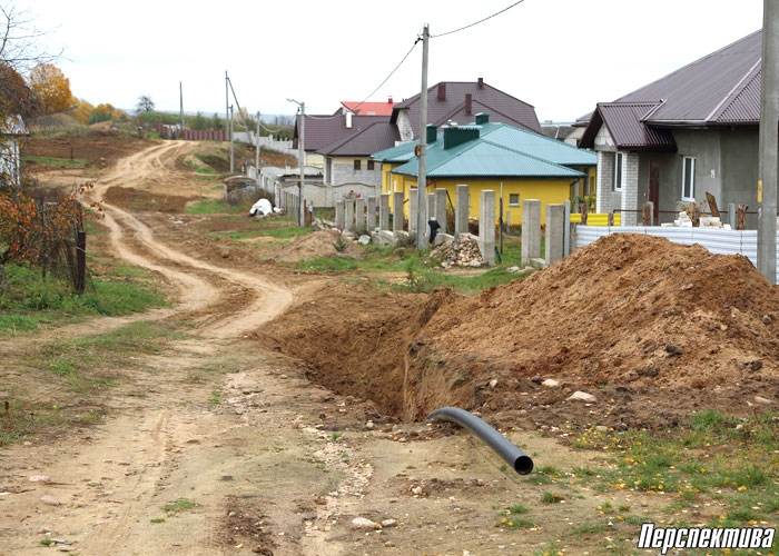 На улице Весенней в Коптевке появилась «ловушка» для зевак
