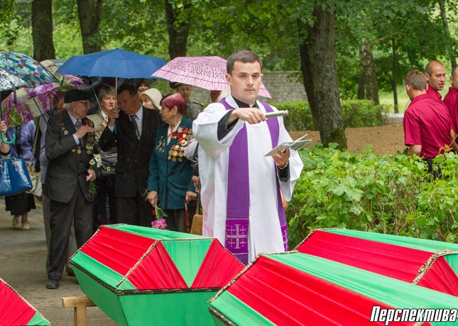 В Гродно перезахоронили узников шталага 324