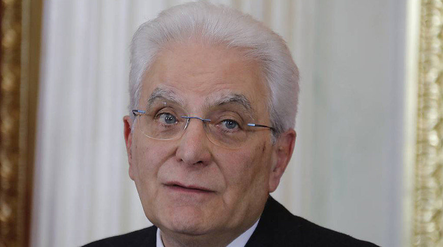 Александр Лукашенко поздравил Серджио Маттареллу с переизбранием Президентом Италии