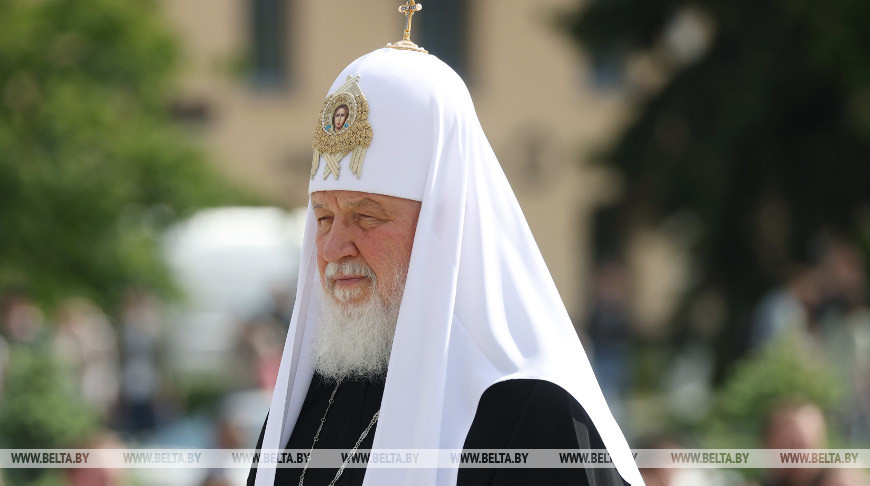 Лукашенко поздравил Патриарха Московского и всея Руси Кирилла с Воскресением Христовым