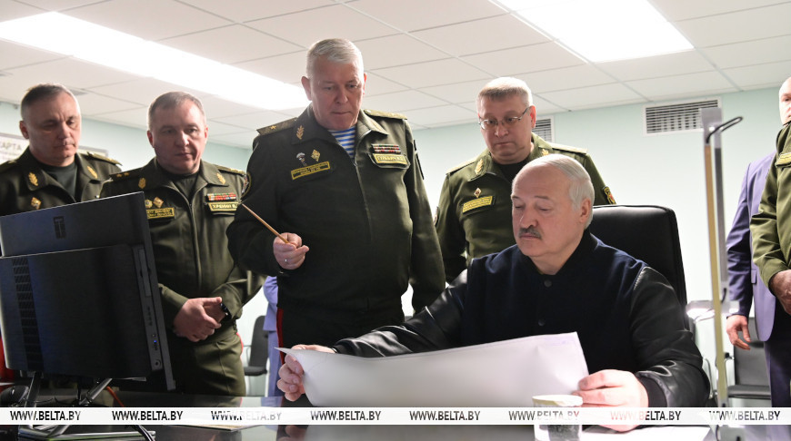"Не просто впечатляет". Лукашенко о предварительных результатах проверки дежурных сил ВВС и войск ПВО