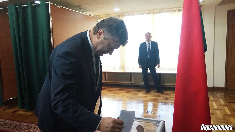 Фотофакт: Выборы членов Совета Республики Национального собрания седьмого созыва проходят на Гродненщине