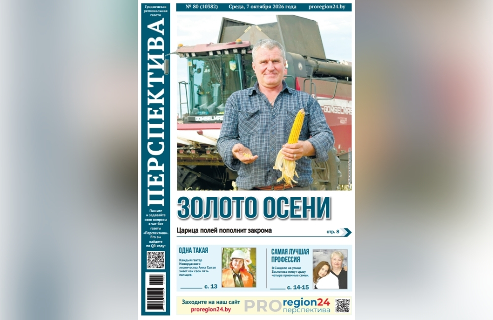 Газета «Перспектива» - свежий номер! (№80, 7 октября 2026 года) Газета «Перспектива» - свежий номер! (№80, 7 октября 2026 года)